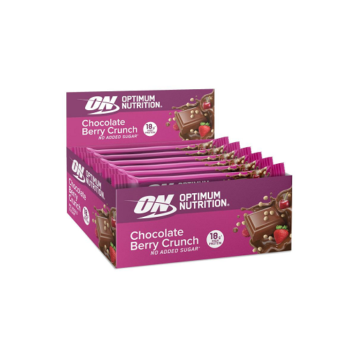 Optimum Nutrition Crunchy Protein Bar 12x55g - Fitness Shop - PowerPumperz