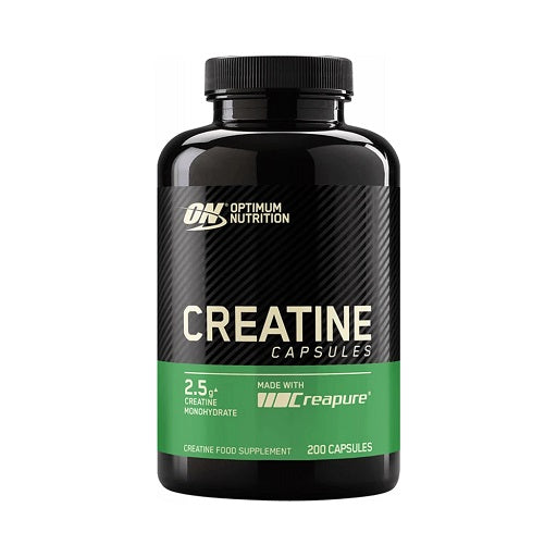 Optimum Nutrition Creatine Creapure - 200 Caps - Fitness Shop - PowerPumperz