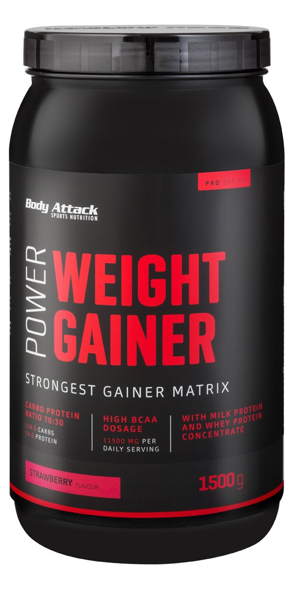 Body Attack Power Weight Gainer 1,5kg - Fitness Shop - PowerPumperz