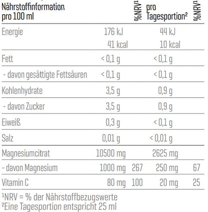 Body Attack Magnesium Liquid Orange 500ml - Fitness Shop - PowerPumperz