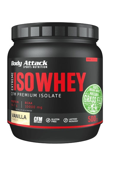 Body Attack Extreme ISO WHEY 500g - Fitness Shop - PowerPumperz