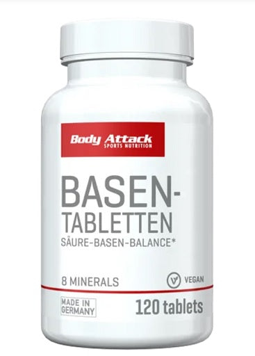 Body Attack Basentabletten 120 Caps - Fitness Shop - PowerPumperz