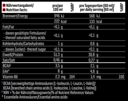 Body Attack Beef Amino Liquid 1000ml - Fitness Shop - PowerPumperz