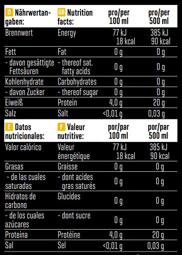 Body Attack Clear Iso Whey Drink 12 x 500ml - Fitness Shop - PowerPumperz