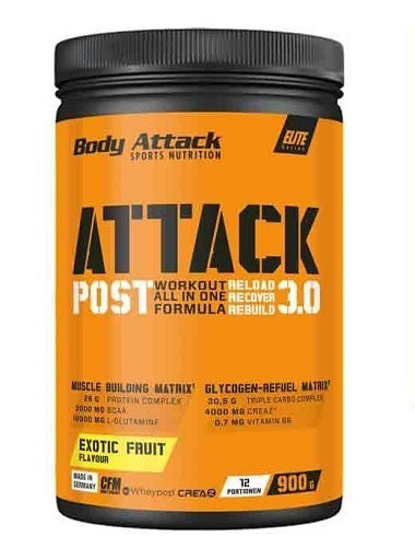 Body Attack POST ATTACK 3.0 900g - Fitness Shop - PowerPumperz