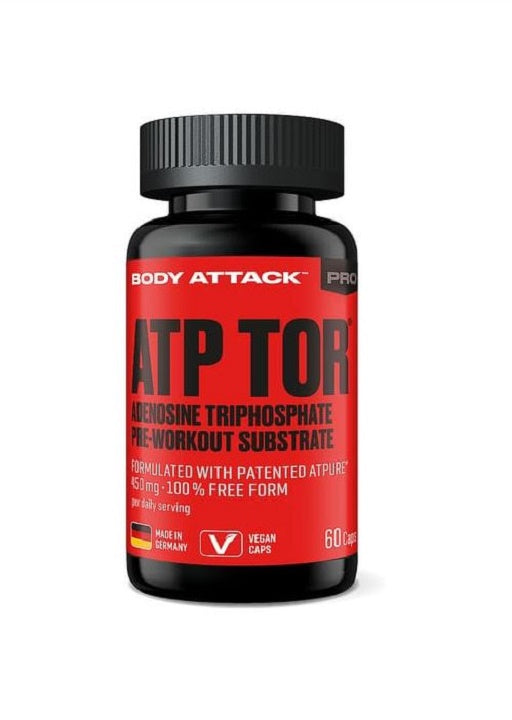 Body Attack ATP TOR 60 Caps - Fitness Shop - PowerPumperz