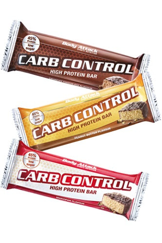 Body Attack Carb Control - Proteinriegel 100g (15 Riegel) - Fitness Shop - PowerPumperz