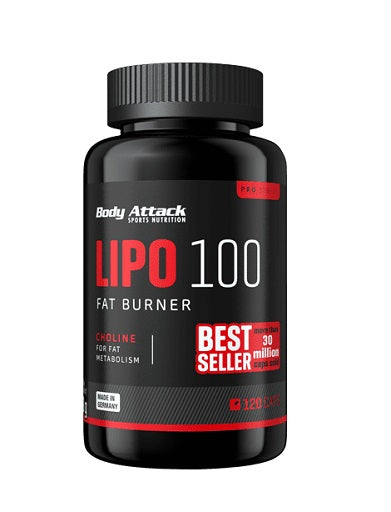 Body Attack Lipo 100 (120 Kapsel) - Fitness Shop - PowerPumperz