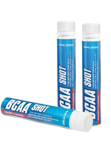 Body Attack BCAA Shots 20x25ml - Kirsche - Fitness Shop - PowerPumperz