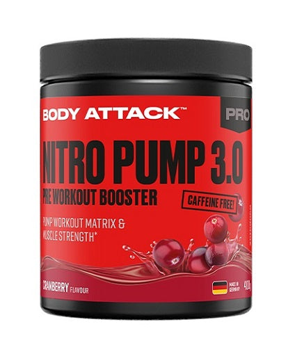 Body Attack Nitro Pump 3.0 - 400g - Fitness Shop - PowerPumperz