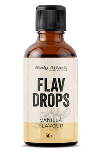 Body Attack Flavour Drops 50ml - Fitness Shop - PowerPumperz