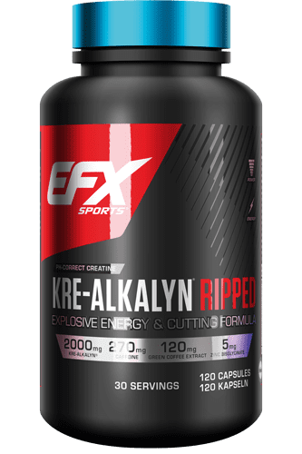 EFX Kre-Alkalyn Ripped Kapsel 120 Kapseln - Fitness Shop - PowerPumperz