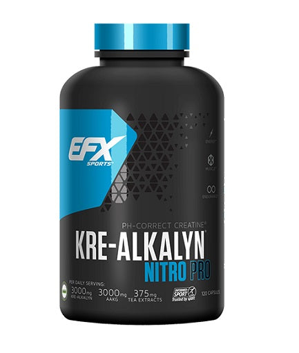 EFX Kre-Alkalyn Nitro PRO - 120 Caps - Fitness Shop - PowerPumperz