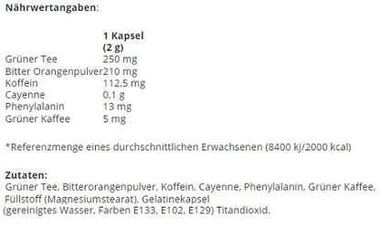 Grenade Thermo Detonator 100 Kapseln - Fitness Shop - PowerPumperz
