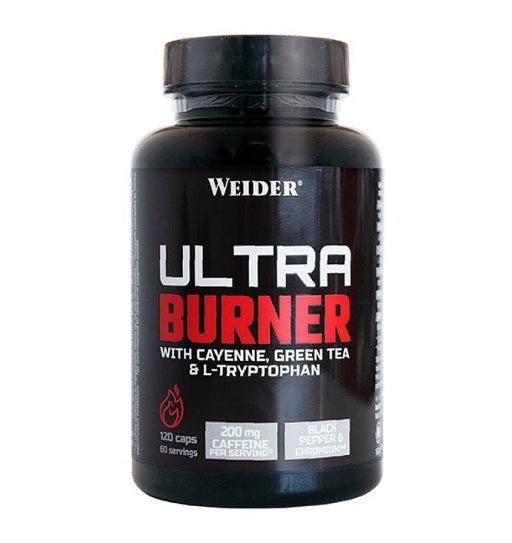 Weider Ultraburner- 120 Caps - Fitness Shop - PowerPumperz