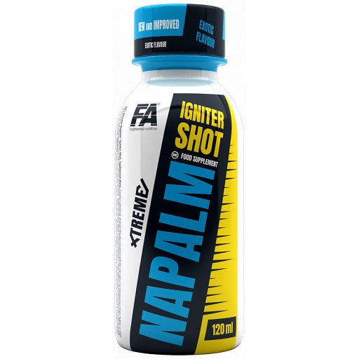 FA Nutrition Xtreme Napalm Igniter Shot - 24x120ml - Fitness Shop - PowerPumperz