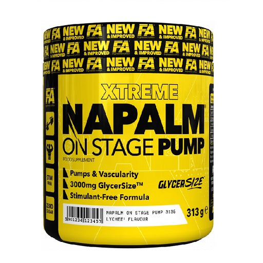 FA Nutrition NAPALM On Stage Pump313g - Fitness Shop - PowerPumperz