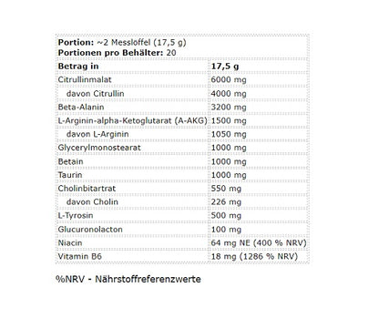 FA Nutrition Muscle Pump Stimulant Free 350g - Fitness Shop - PowerPumperz
