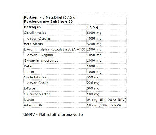 FA Nutrition Muscle Pump Stimulant Free 350g - Fitness Shop - PowerPumperz
